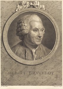 Hubert Gravelot alkotó: Jean Massard after Maurice Quentin de La Tour