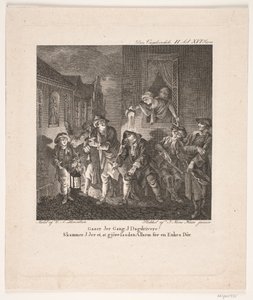 Illusztráció: A gonosz elméjű. II. felvonás, XVI. jelenet alkotó: Jean Meno Haas