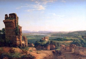 Római vízvezetékek láthatók a Saint Just lejtőin, 1790-1853