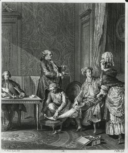 A töltés, Louis Michel Halbou (1730-1809 körül) metszet, 1781 alkotó: Jean Michel the Younger Moreau