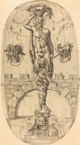 Szatír csavart lábakkal alkotó: Jean Mignon