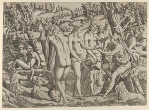 A párizsi ítélet, 1535-55. alkotó: Jean Mignon