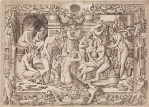 Fürdő nők, 1535-55.