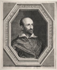 Guido Bentivoglio bíboros, pápai nuncius XIII. Lajos udvarában alkotó: Jean Morin