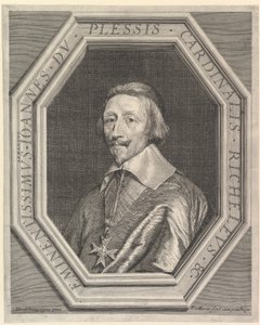 de Richelieu bíboros. alkotó: Jean Morin