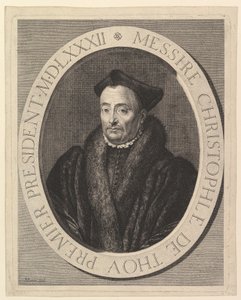 Christophe de Thou, a parlament első elnöke.