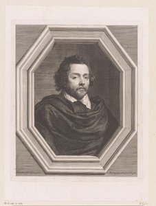 Portré van Nicolas Chrystin alkotó: Jean Morin