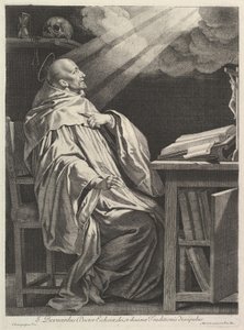 Clairvaux-i Szent Bernát.