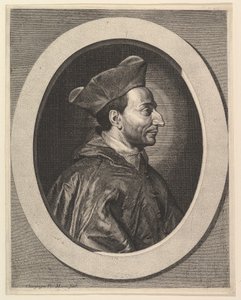 Borromeo Szent Károly bíboros és milánói érsek. alkotó: Jean Morin