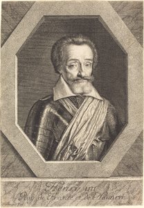 Henrik IV alkotó: Jean Morin after Louis Elle I