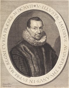 Jacques Auguste de Thou alkotó: Jean Morin after Louis Elle I