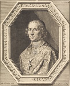 Gilbert de Choiseul du Plessis Praslin alkotó: Jean Morin after Philippe de Champaigne