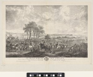Grote paardenmarkt A nagy lópiac (cím a tárgyon)