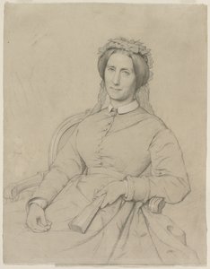 Madame Hippolyte Flandrin (Aimee Ancelot) alkotó: Jean Paul Flandrin