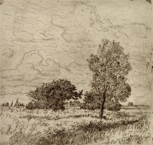 Nyári szél, 1904-06 (szárazpont)
