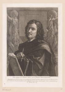 Nicolas Poussin portréja