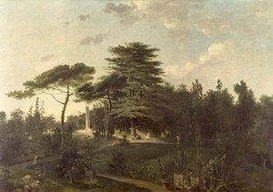 A libanoni cédrus a Jardin des Plantes-ban