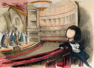 „Les Bulos Graves”, Victor Hugo (1802-85) karikatúrája és „Les Burgraves” című drámája (1843), a „La Caricature” folyóiratból
