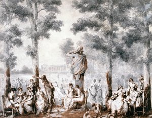 A Tuileriák terasza, 1807