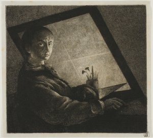 Önarckép alkotó: Jean Pierre Norblin de La Gourdaine