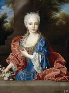 Mariana Victoria spanyol 1718-1781, 1725 előtt.
