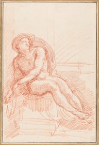 Ignudo a Sixtus-kápolna mennyezetéről alkotó: Jean Robert Ango