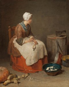 A konyhalány alkotó: Jean-Baptiste Simeon Chardin