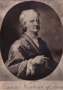 Sir Isaac Newton angol matematikus és fizikus, 18. század eleje, 1894