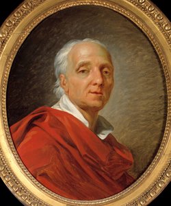 Siecle des Lumieres: "" Denis Diderot (1713-1784), író és filozófus portréja "" Jean Simon Berthelemy (1743-1811) festménye 1784 Dim. 0,55 x 0,46 m. Párizs, Musee Carnavalet