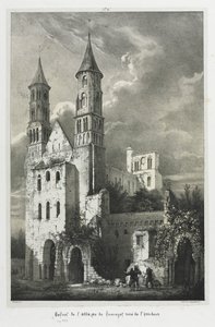 A Jumièges-i apátság romjai alkotó: Jean Truchot
