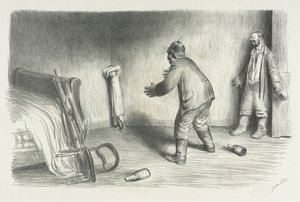 Perdue, 1914. alkotó: Jean Veber
