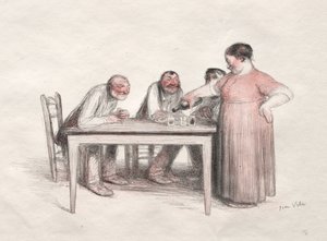 A pohár bor alkotó: Jean Veber
