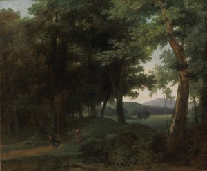 Erdő Apollóval és Daphnéval, 1810