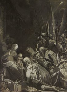 Mágusok imádása, 1636 alkotó: Jean de Saint-Igny
