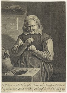 kapzsiság Hét bűn (sorozat címe) alkotó: Jean de Weert