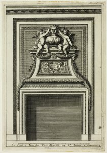 Kémények olasz módra alkotó: Jean le Pautre