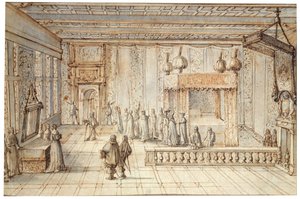 „XIV. Lajos király kamrája Versailles-ban”, 1654
