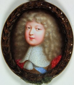 Francia Lajos, a Nagy Dauphin (zománc)