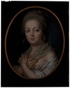 Egy Fiatal Nő A WC-jében alkotó: Jeanne Philiberte Ledoux