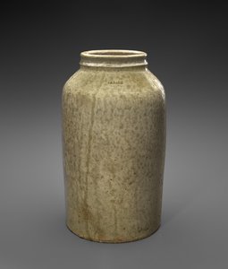Jar, c. 1850-1860 (lúgos mázas kőedény) alkotó: Jefferson S. Nash Pottery