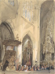 A louvaini St. Jacques templom belseje, 1807-54.