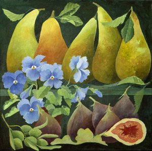Vegyes gyümölcs, 2013 (akril, vászon)