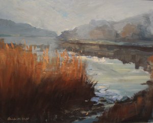 Batson Creek Salcombe, ősz. olaj, vászon, 2016