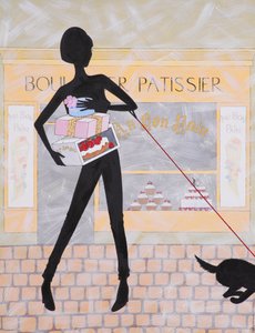 Boulangier Patissier, 2009 (akril, vászon)
