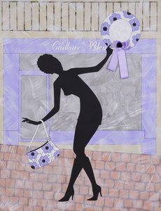 Pebbles Blue, 2009 (akril, vászon)