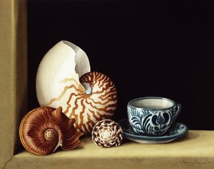 Csendélet Nautilusszal, 1998 (wc papíron)