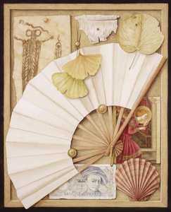 Trompe LOeil ventilátorral, 2005 (wc papíron) alkotó: Jenny Barron