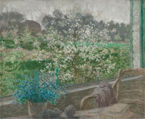 Az ablakom, 1910 körül (olaj, vászon)