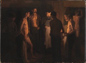 Lefekvés a menhelyen alkotó: Jens Birkholm