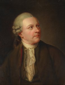 Friedrich Gottlieb Klopstock költő portréja alkotó: Jens Juel